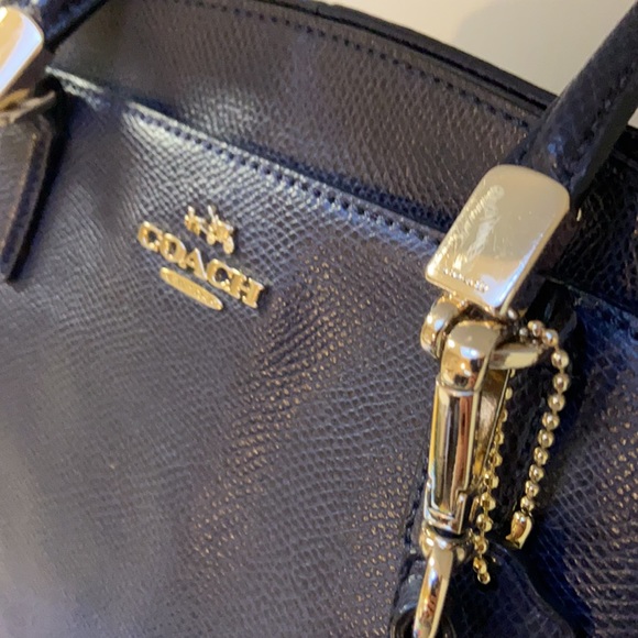 ❤️SOLD❤️ Coach cross-grained handbag/ crossbody EUC - Picture 7 of 9